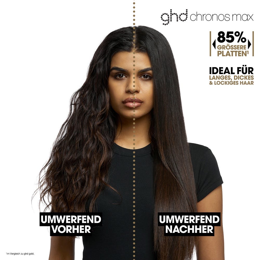ghd chronos max Styler mit größeren Platten Black