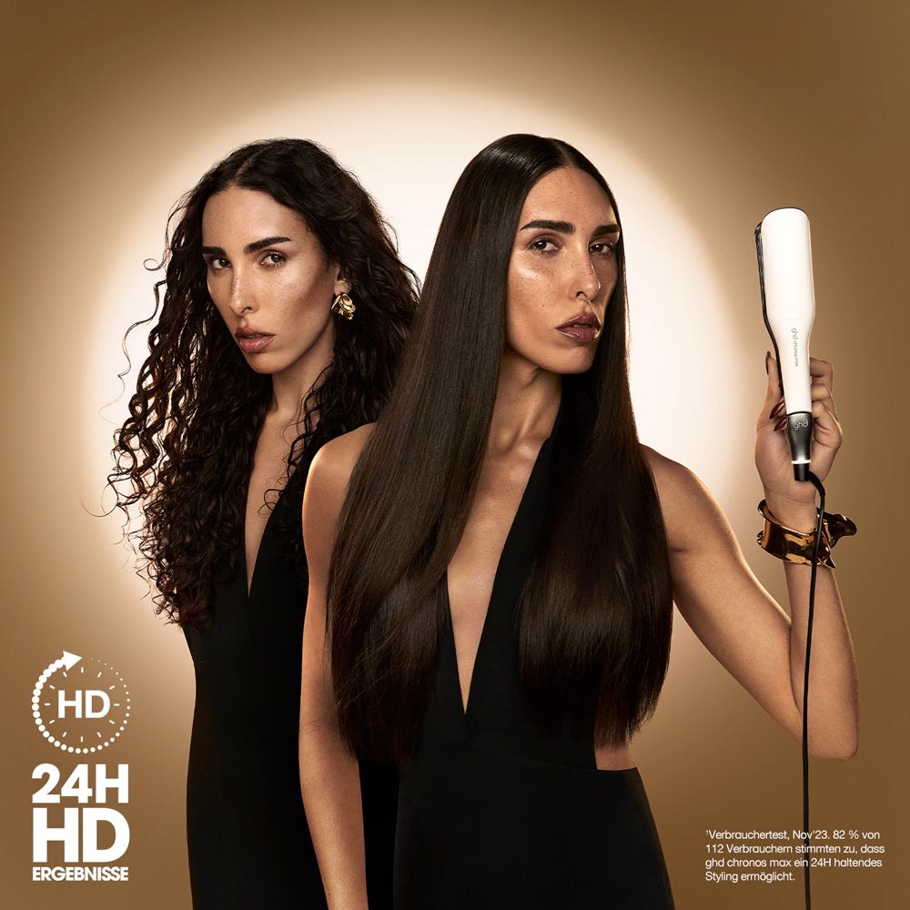 ghd chronos max Styler mit größeren Platten white