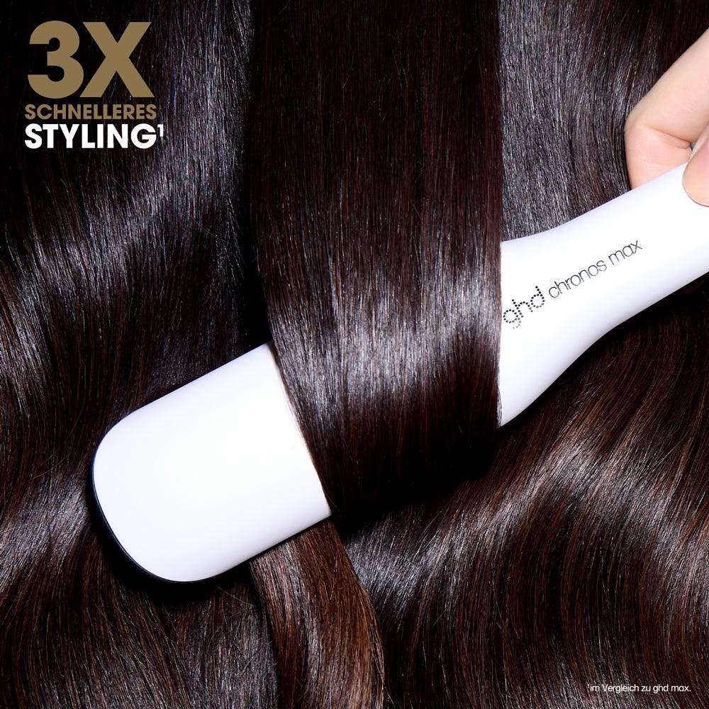 ghd chronos max Styler mit größeren Platten white