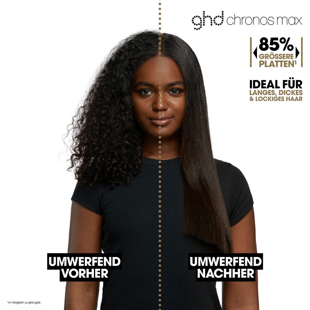 ghd chronos max Styler mit größeren Platten white