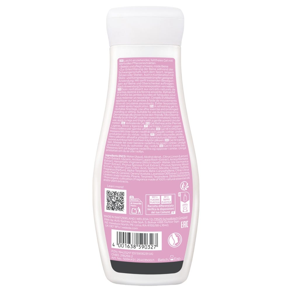 Weleda Leichte Beine Frische-Gel 200 ml