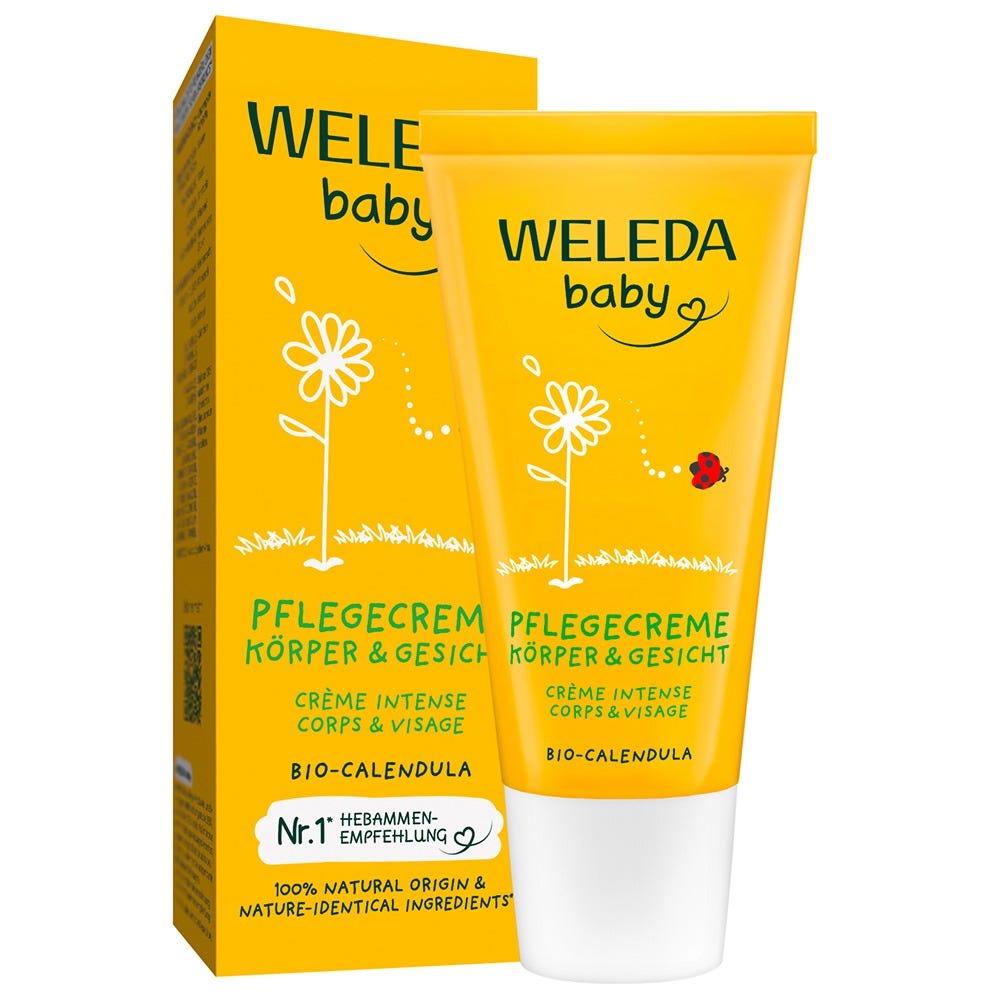 Weleda Calendula Pflegecreme Körper & Gesicht 30 ml