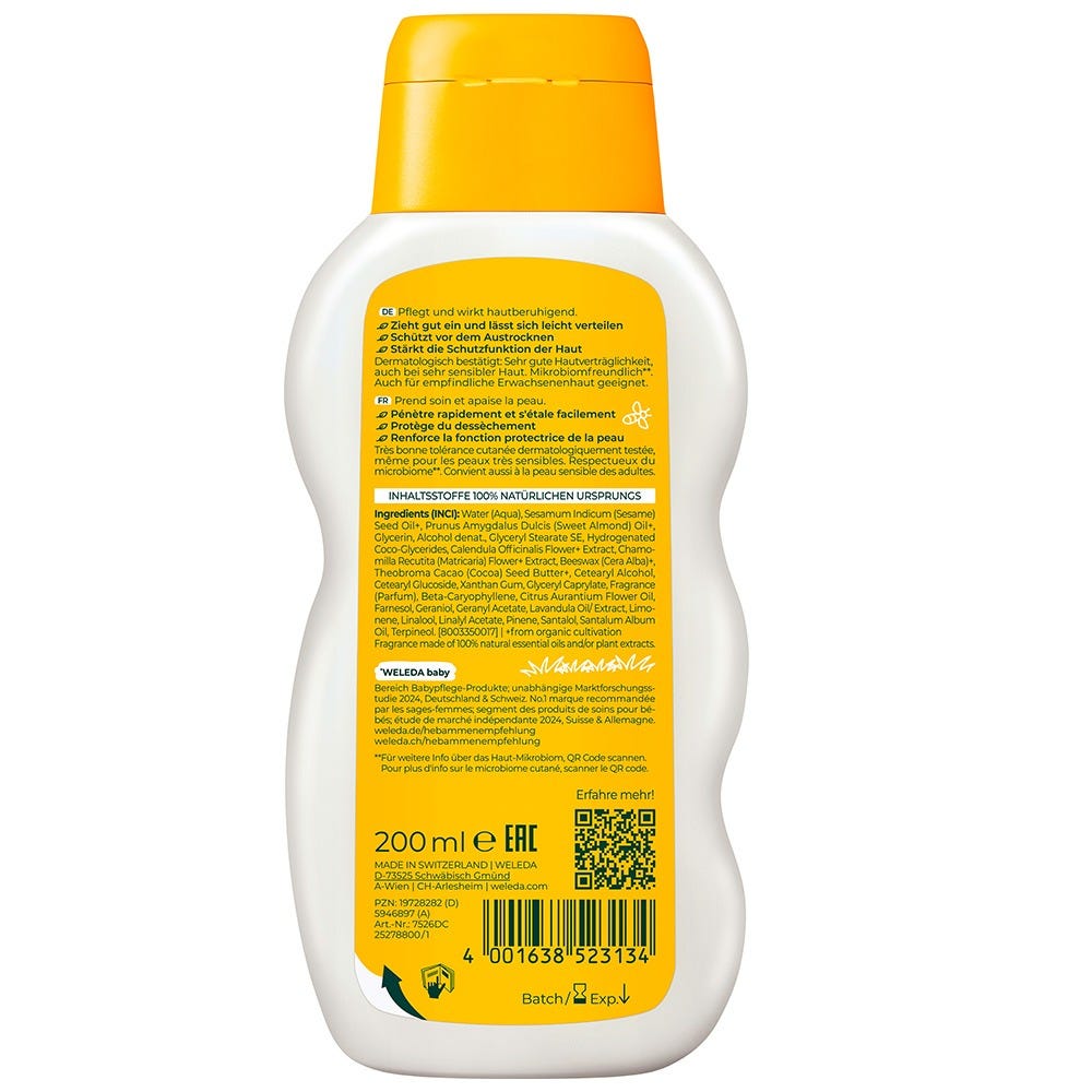 Weleda Calendula Pflegemilch 200 ml
