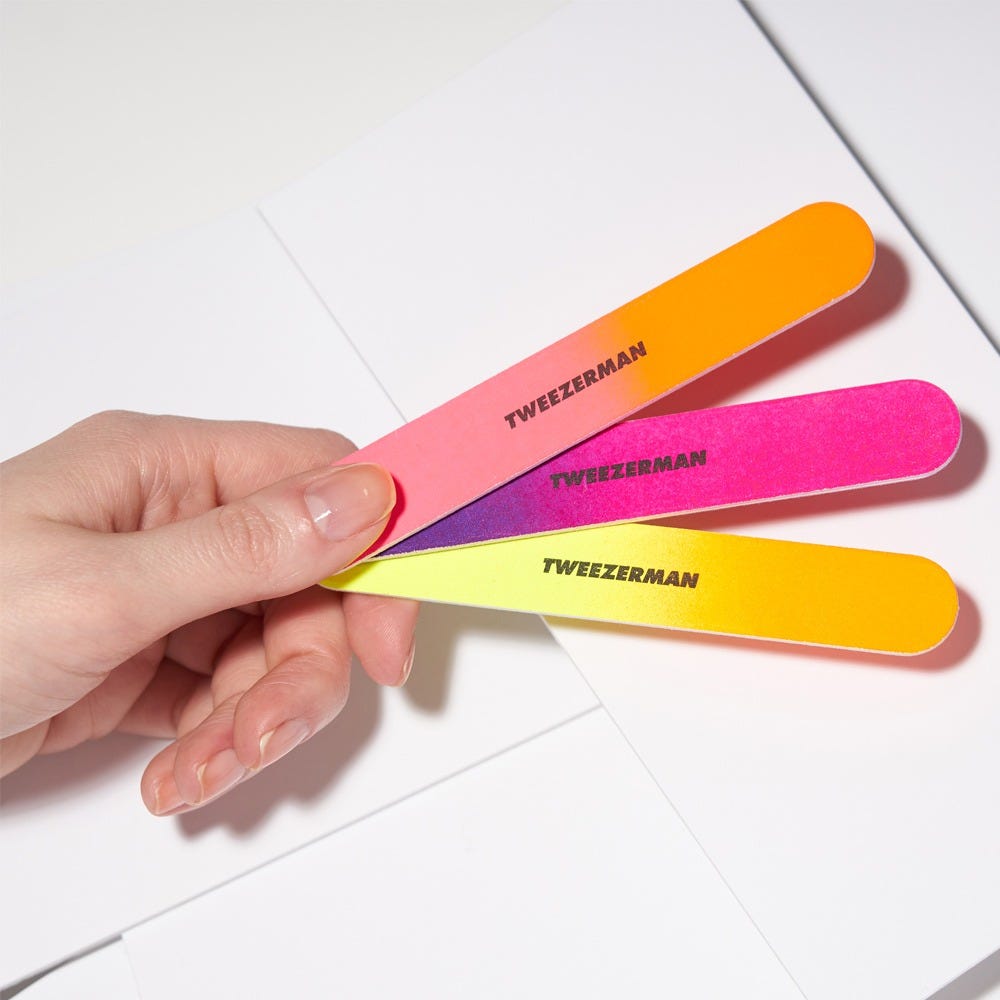 Tweezerman Neon Hot Filemates Nagelfeilen 