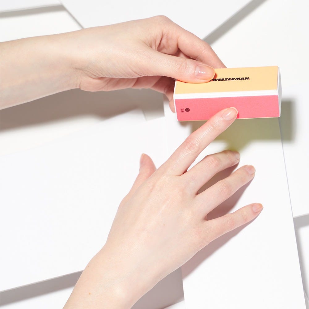 Tweezerman Neon Hot Nail Block Nagelpolierblock