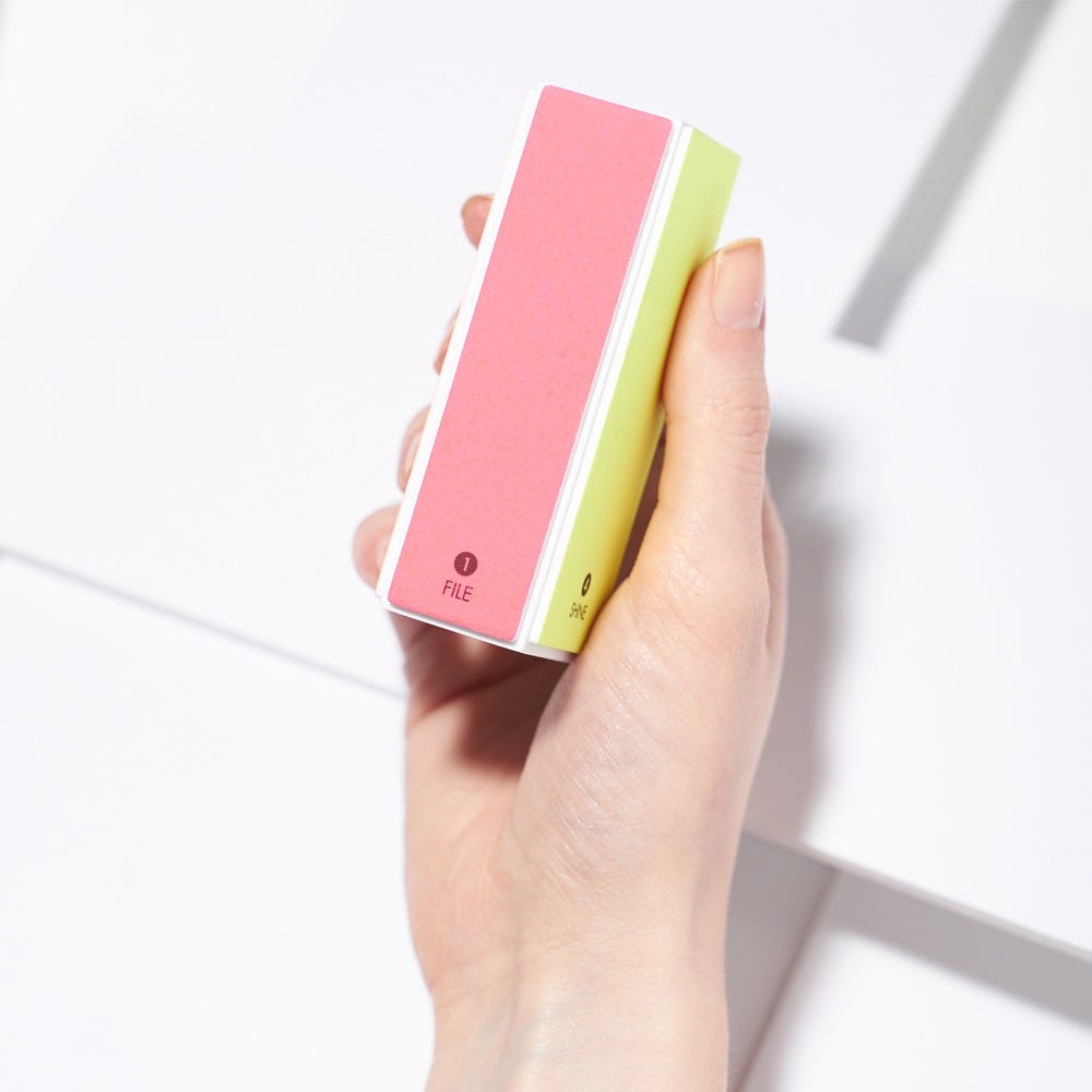 Tweezerman Neon Hot Nail Block Nagelpolierblock