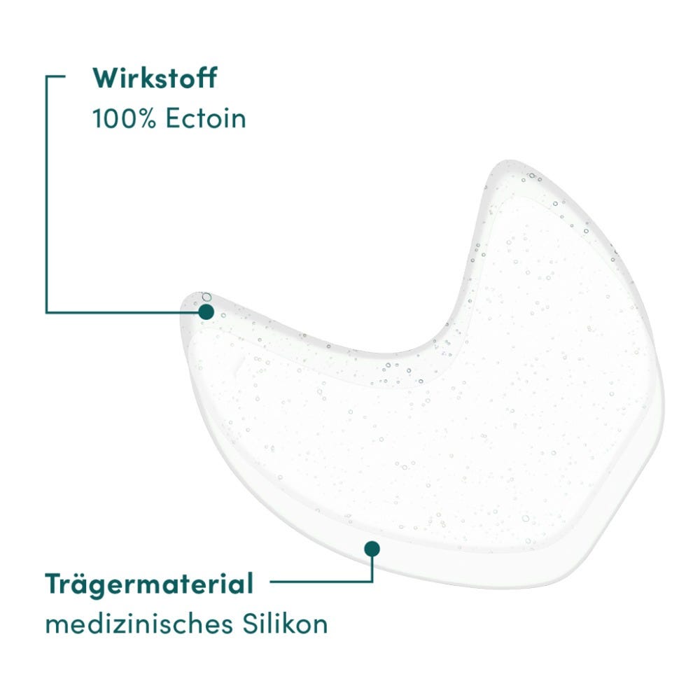 APRICOT Wiederverwendbare Augen-Schläfen Pads mit Ectoin