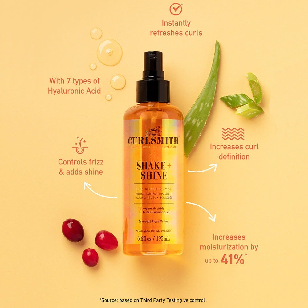 CURLSMITH Shake & Shine Mist 195 ml