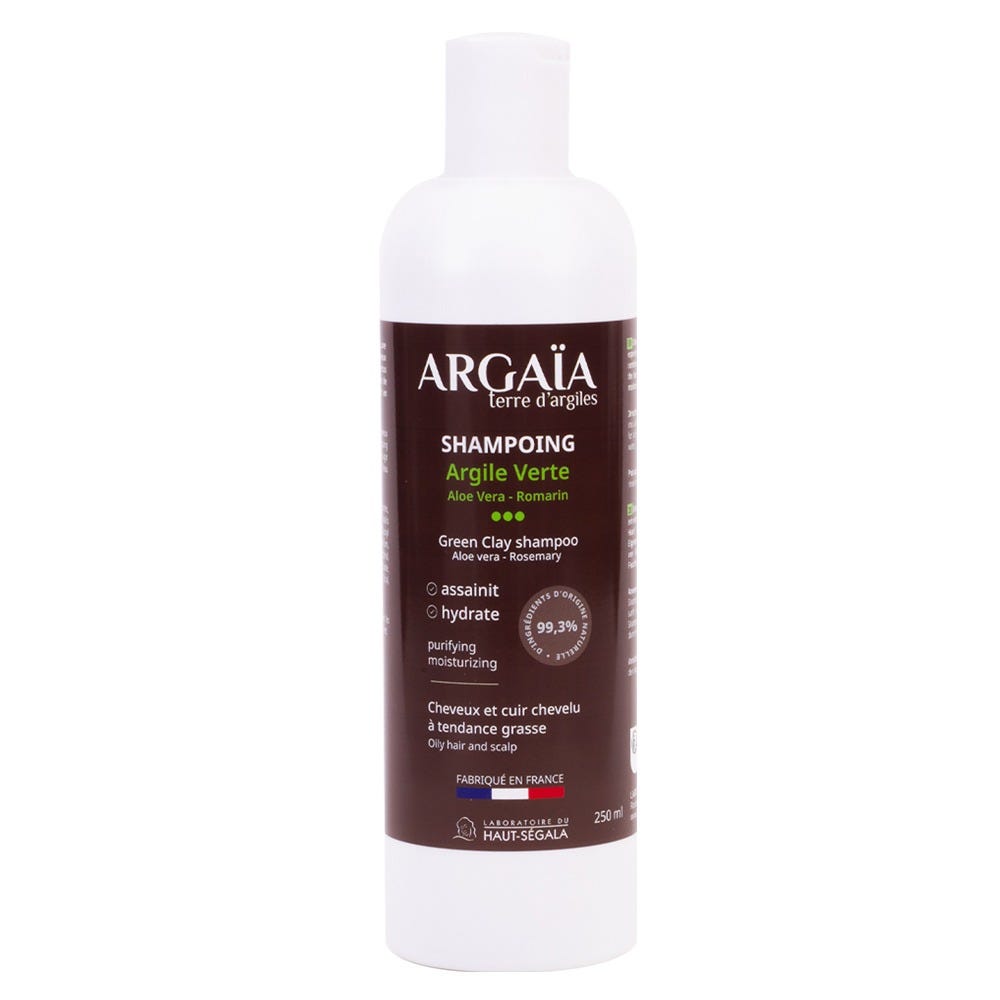 Argaia Shampoo Grüne Tonerde 250 ml