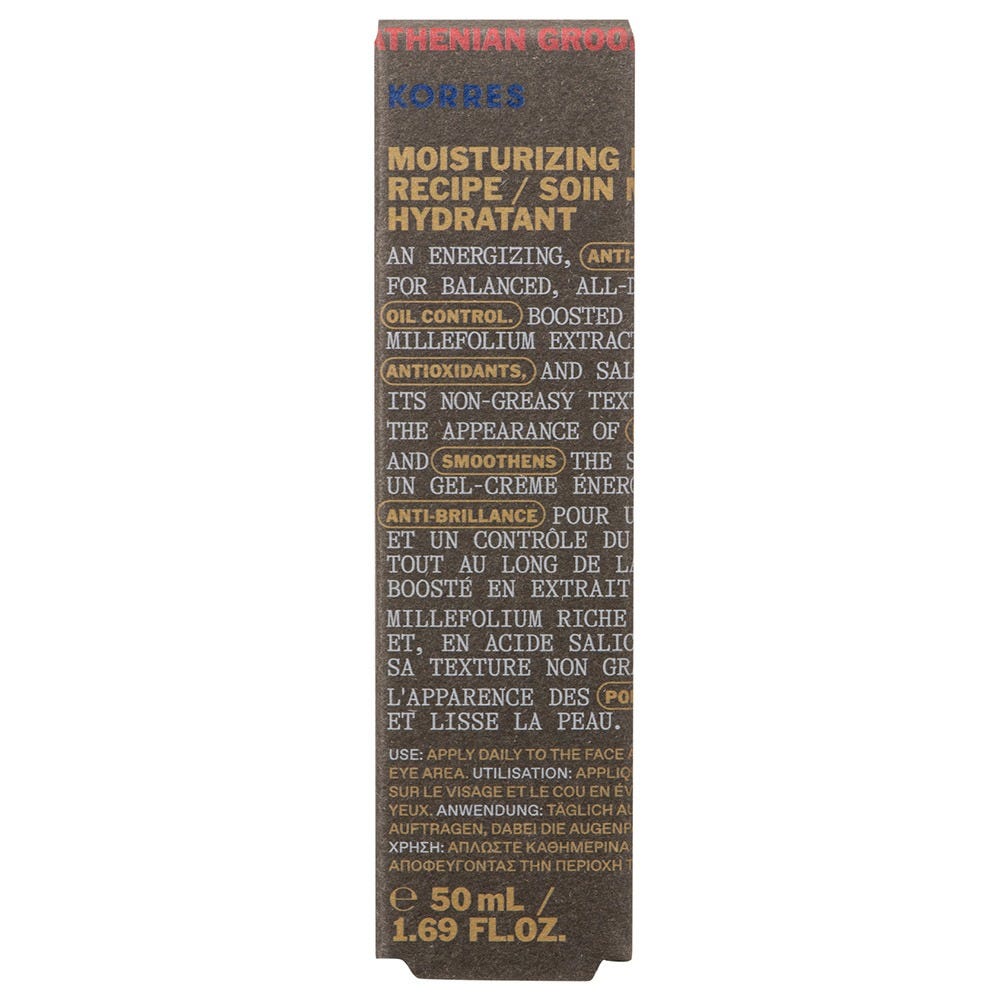 Korres Men Athenian Groming Mattierende Feuchtigkeitscreme 50 ml