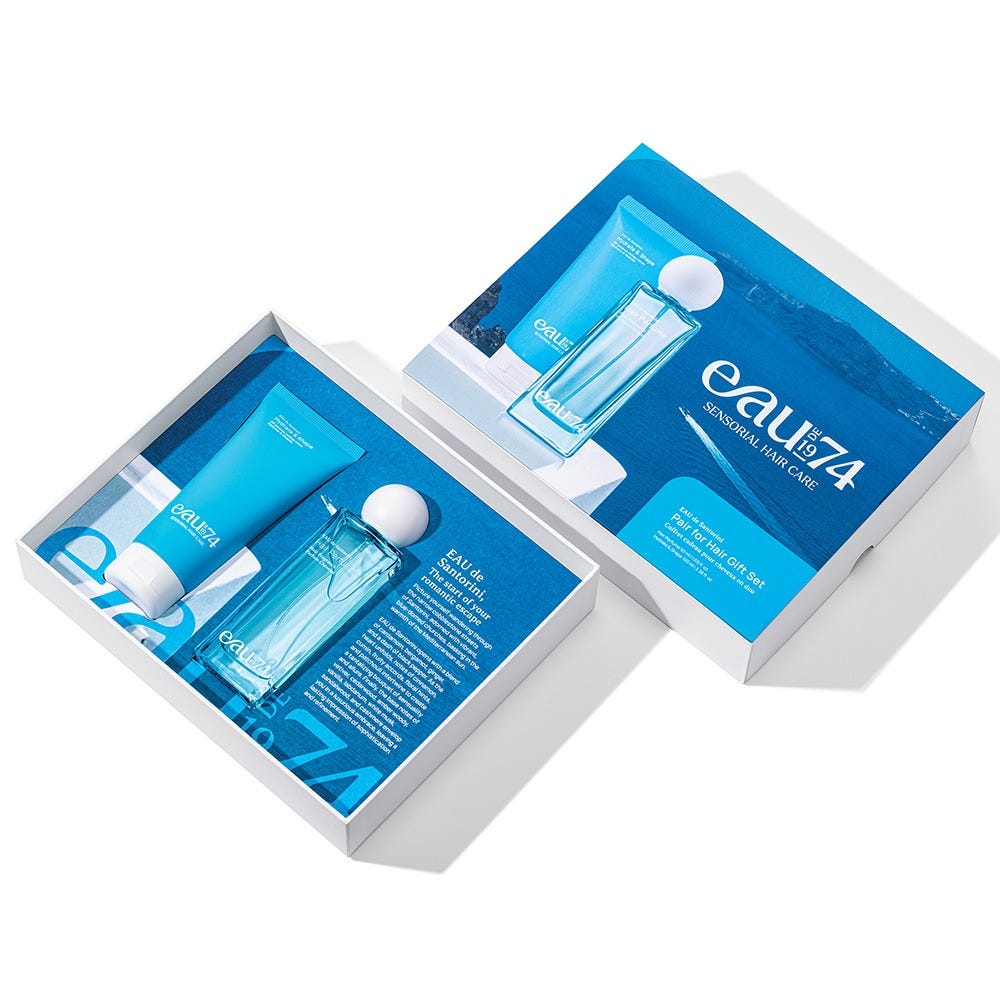 EAUde1974 Eau de Santorini Pair for Hair Giftset