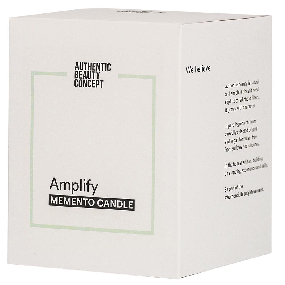 Authentic Beauty Concept Memento-Kerze Amplify