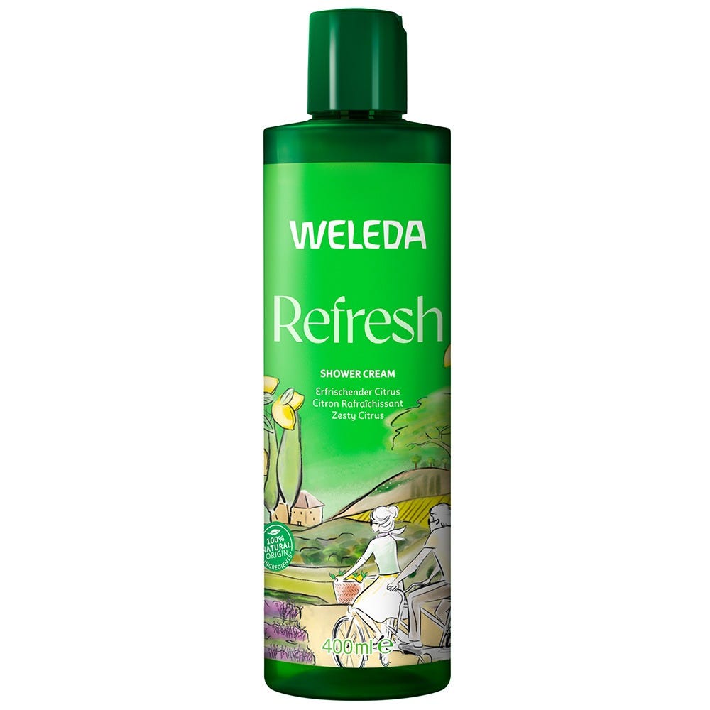 Weleda Refresh Shower Cream Citrus 400 ml