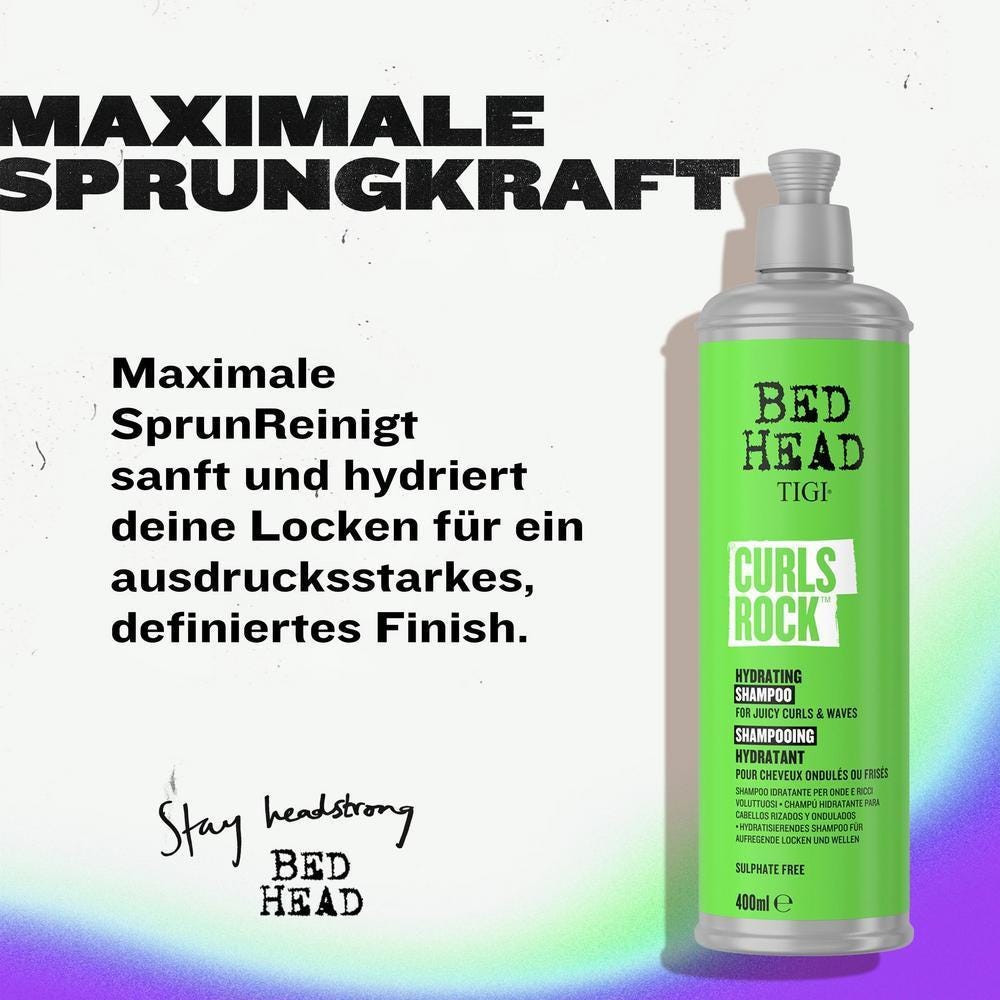 Tigi Bed Head Curls Rock Shampoo 400 ml