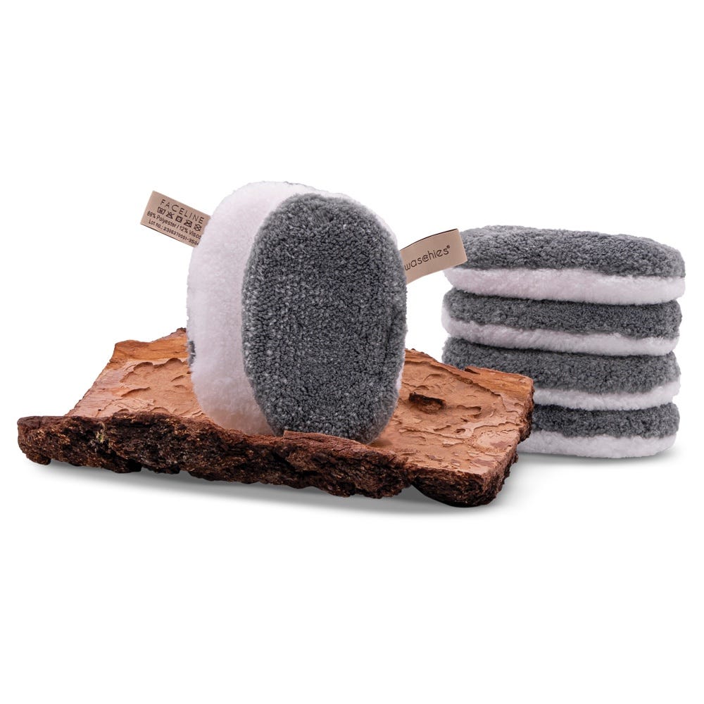 Waschies Abschmink- und Reinigungspads Grey 6er-Set