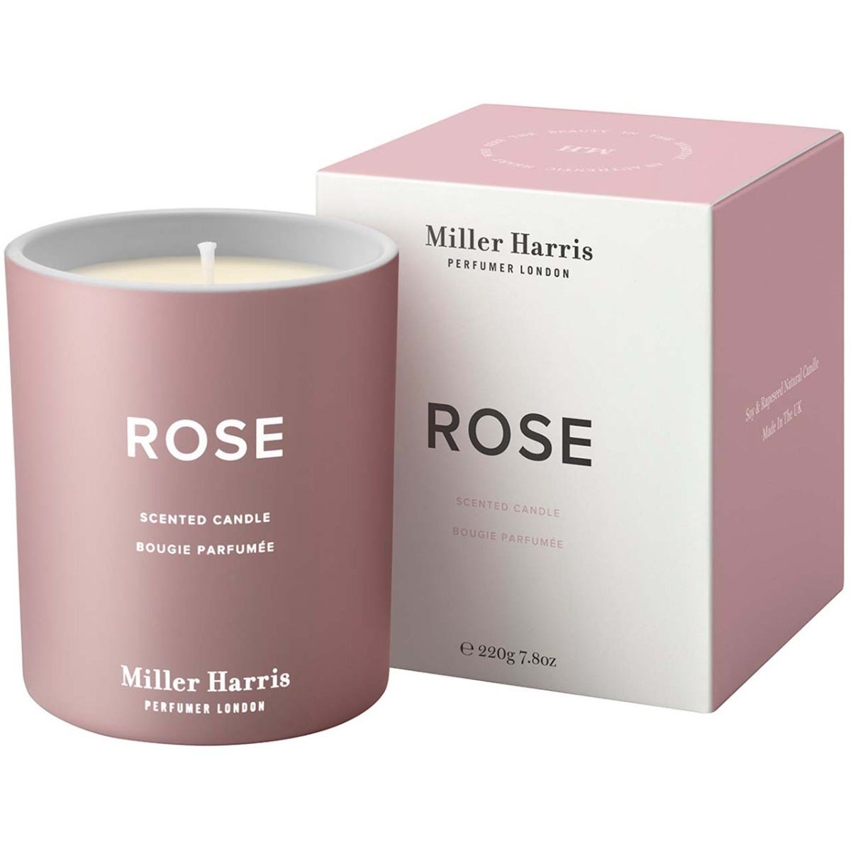 Miller Harris Rose Scented Candle 220 g