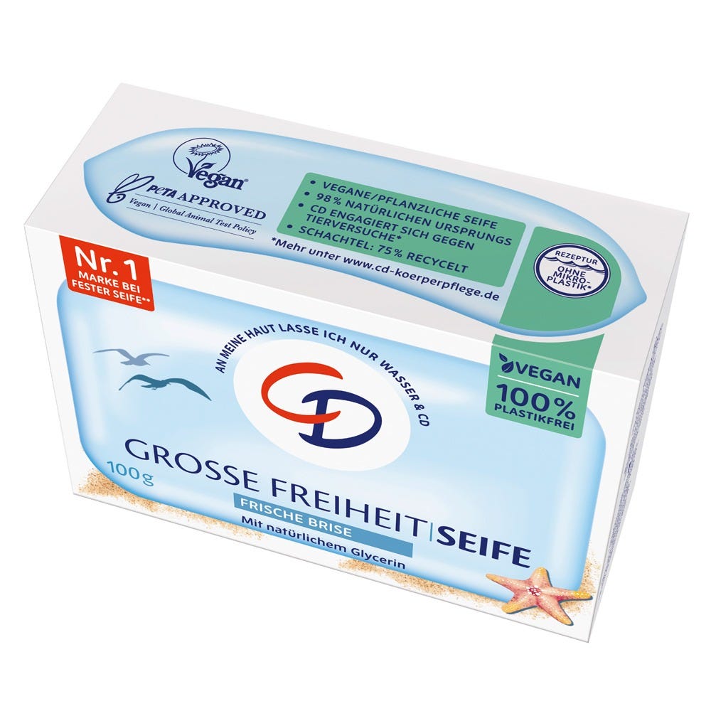 CD Milde Seife Große Freiheit 100 g
