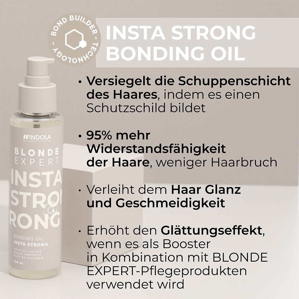Indola BLONDE EXPERT CARE Insta Strong Bonding Oil 100 ml
