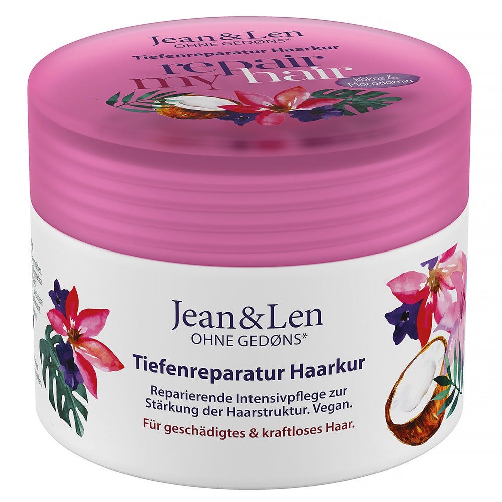 Jean & Len Haarkur Kokosöl/Macadamia 250 ml