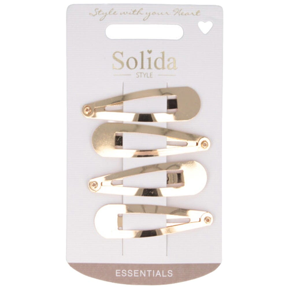 Solida Haarclip Gold Shiny