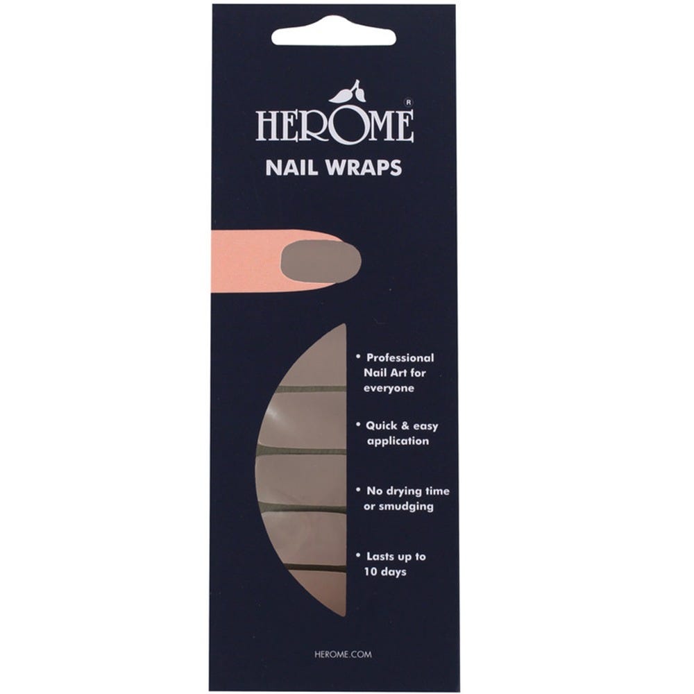 Herome Nail Wraps taupe