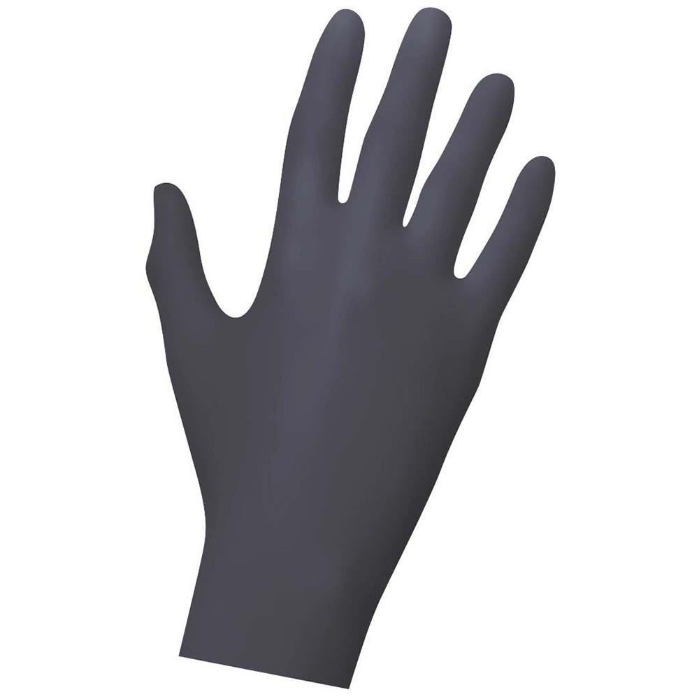 Comair Nitrilhandschuhe L Puderfrei 100er Box schwarz