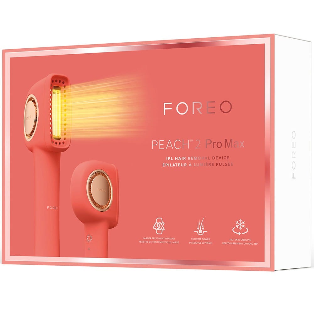 FOREO Sweden Professionelle IPL-Haarentfernung 2 Pro Max Peach 