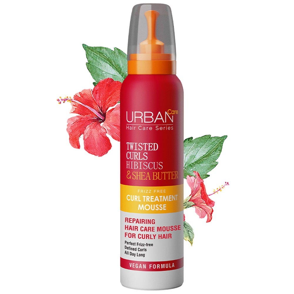 Urban Care TwistedCurls Hibiskus&Shea Trtm Mousse