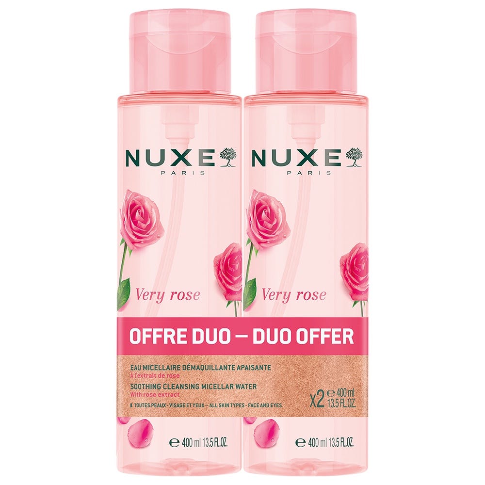 NUXE Duo Very Rose Mizellenwasser 2 x 400 ml