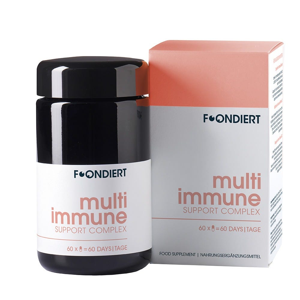 Foondiert Multi Immune Support Complex Kapseln 60 Stück