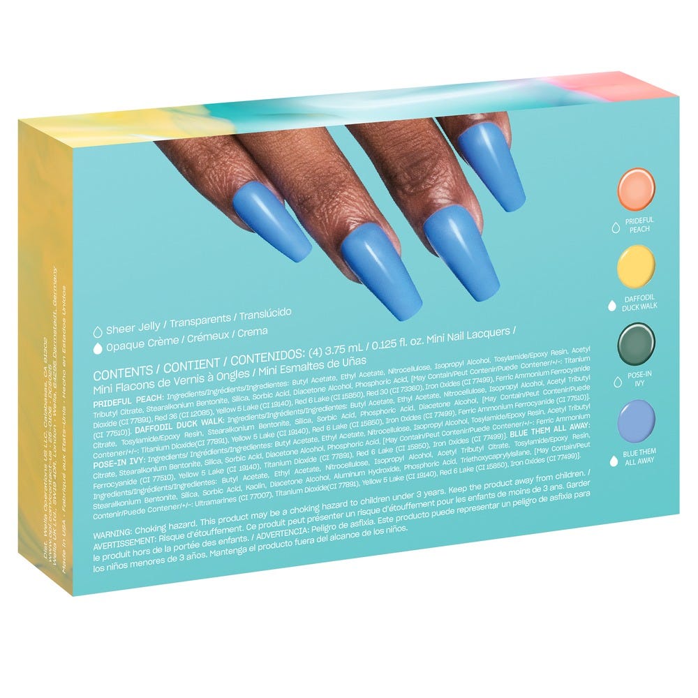 OPI Nail Lacquer 4er Mini Pack