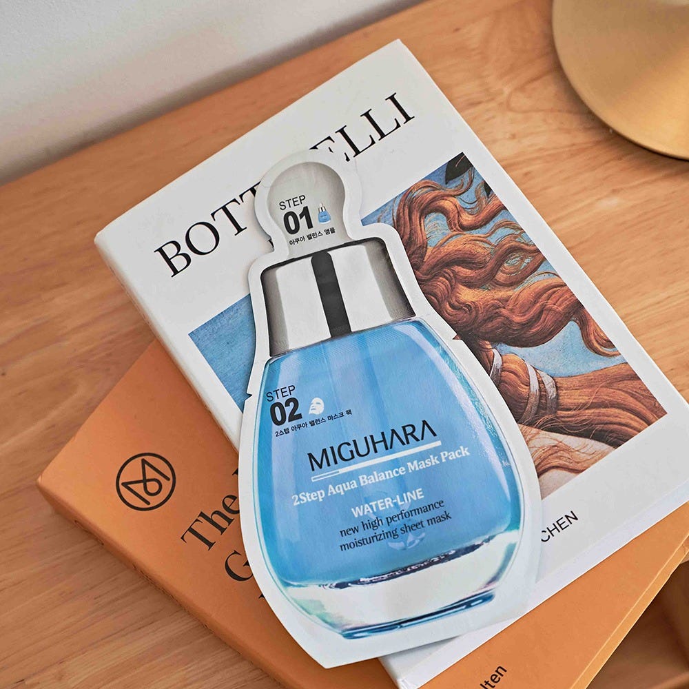 Miguhara 2 Step Aqua Balance Mask Pack 