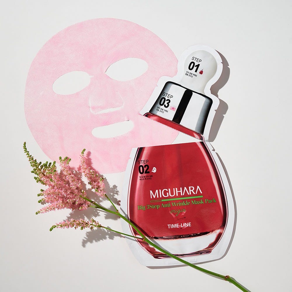 Miguhara Big 3 Step Anti-Wrinkle Mask Pack Origin 