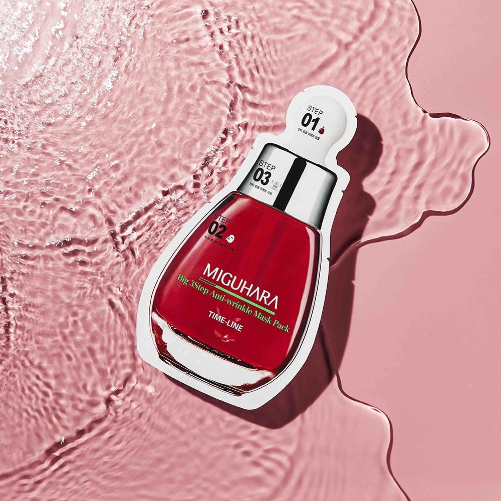 Miguhara Big 3 Step Anti-Wrinkle Mask Pack Origin 