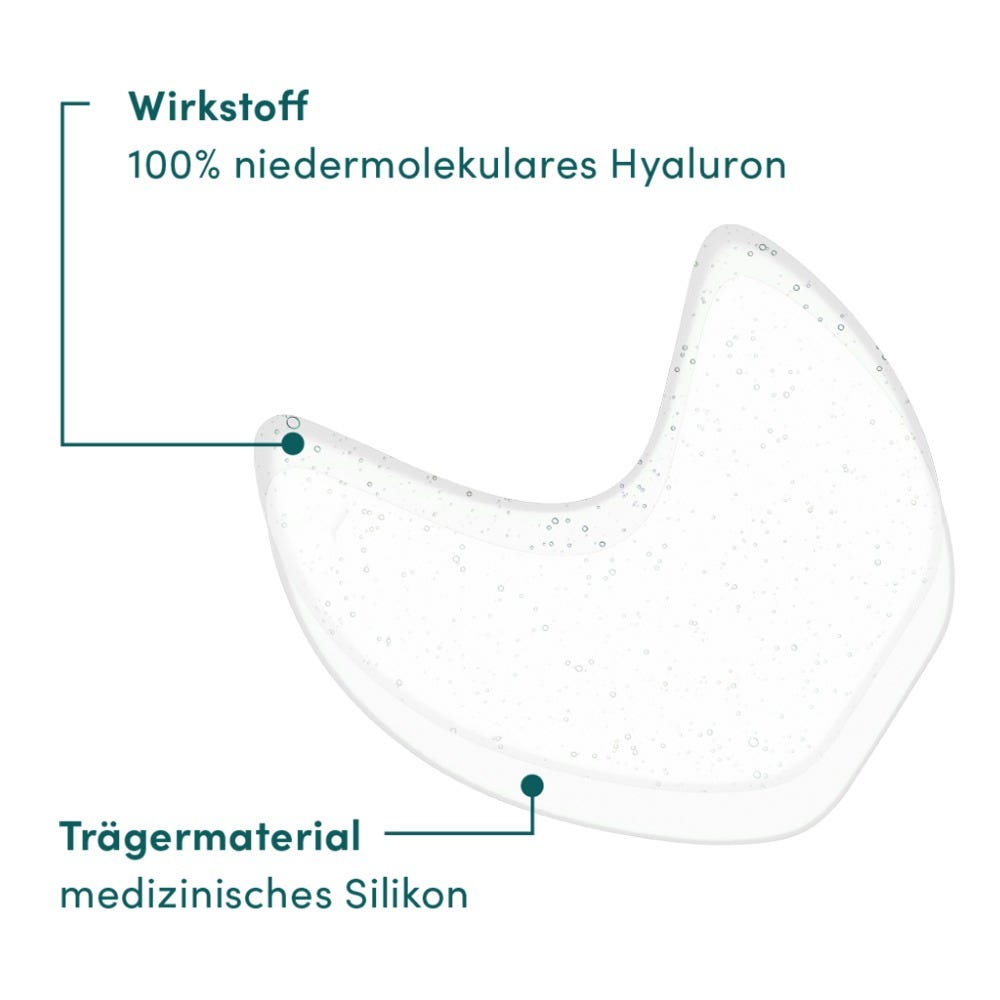 Apricot Wiederverwendbare Augen-Schläfen Pads mit Hyaluron