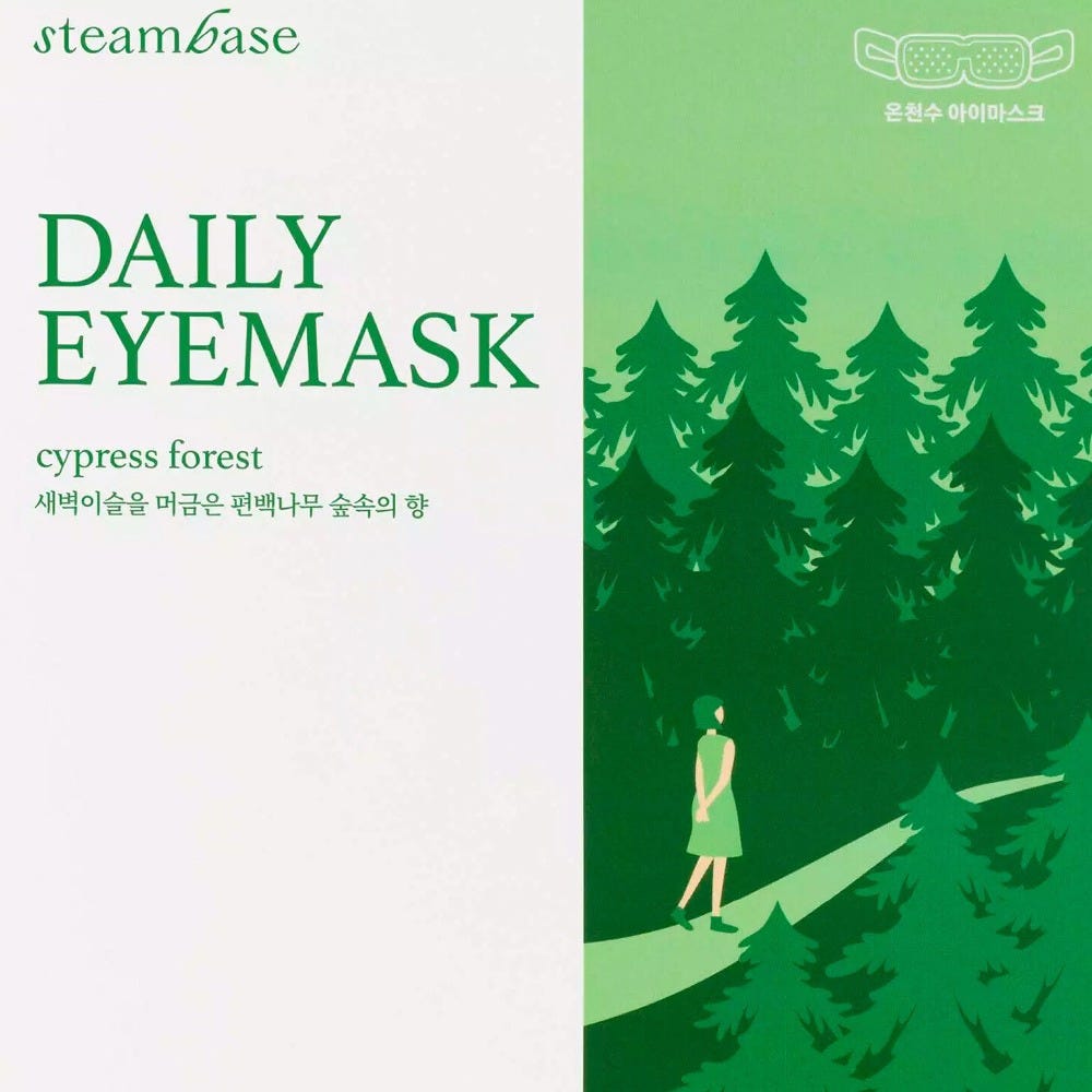 Steambase Daily Eyemask Cypress Forest 