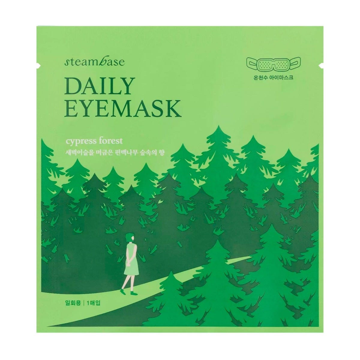 Steambase Daily Eyemask Cypress Forest 