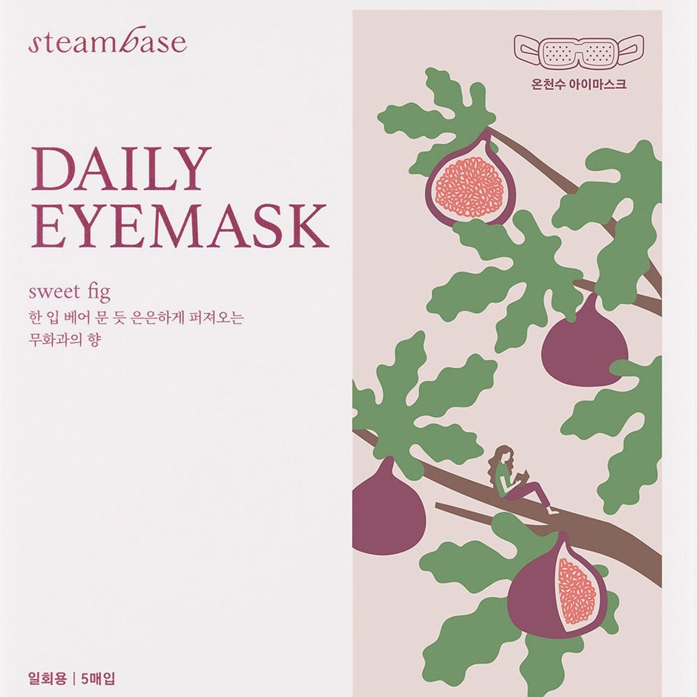 Steambase Daily Eyemask Sweet Fig 