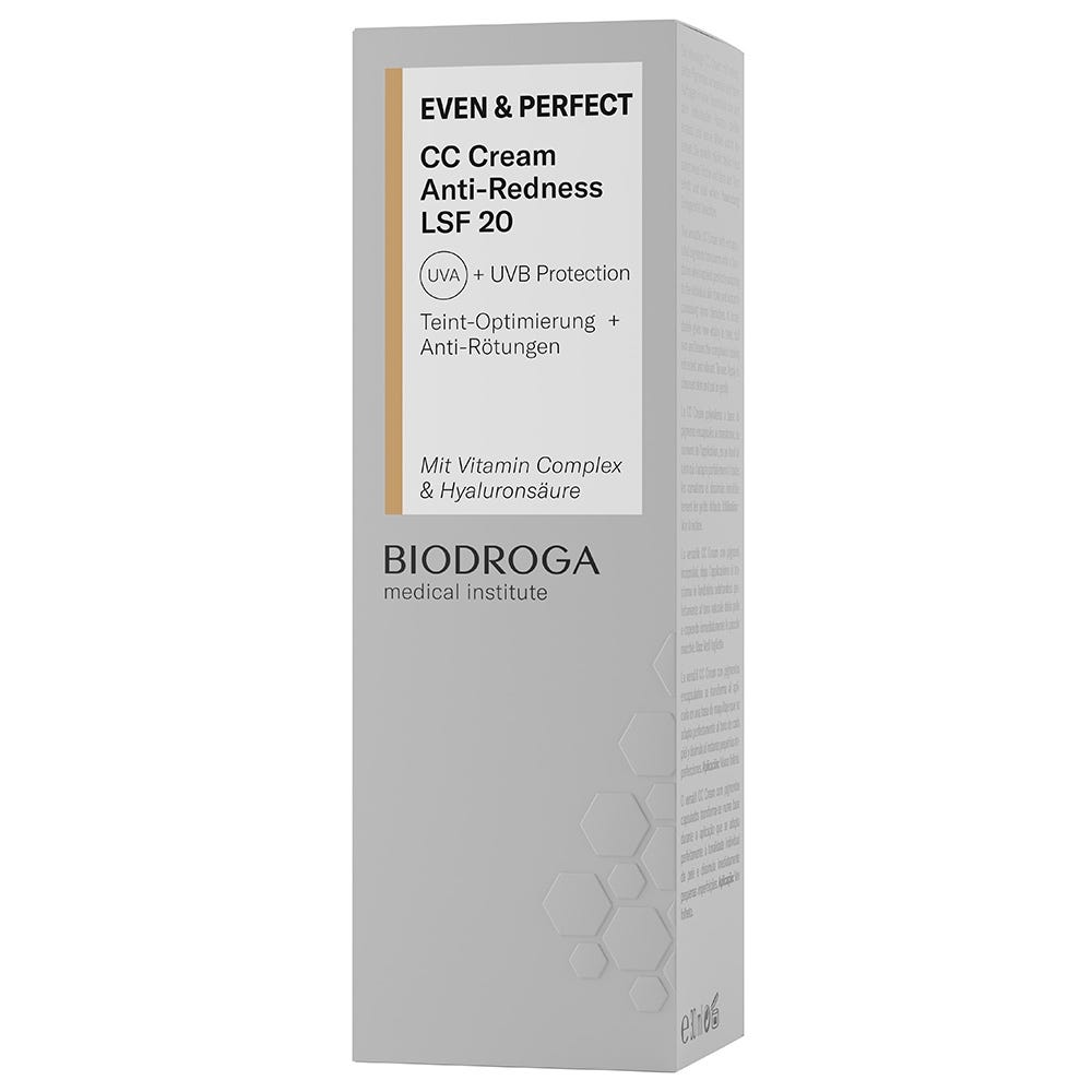 Biodroga Even & Protect CC Cream Anti-Redness LSF 20 30 ml