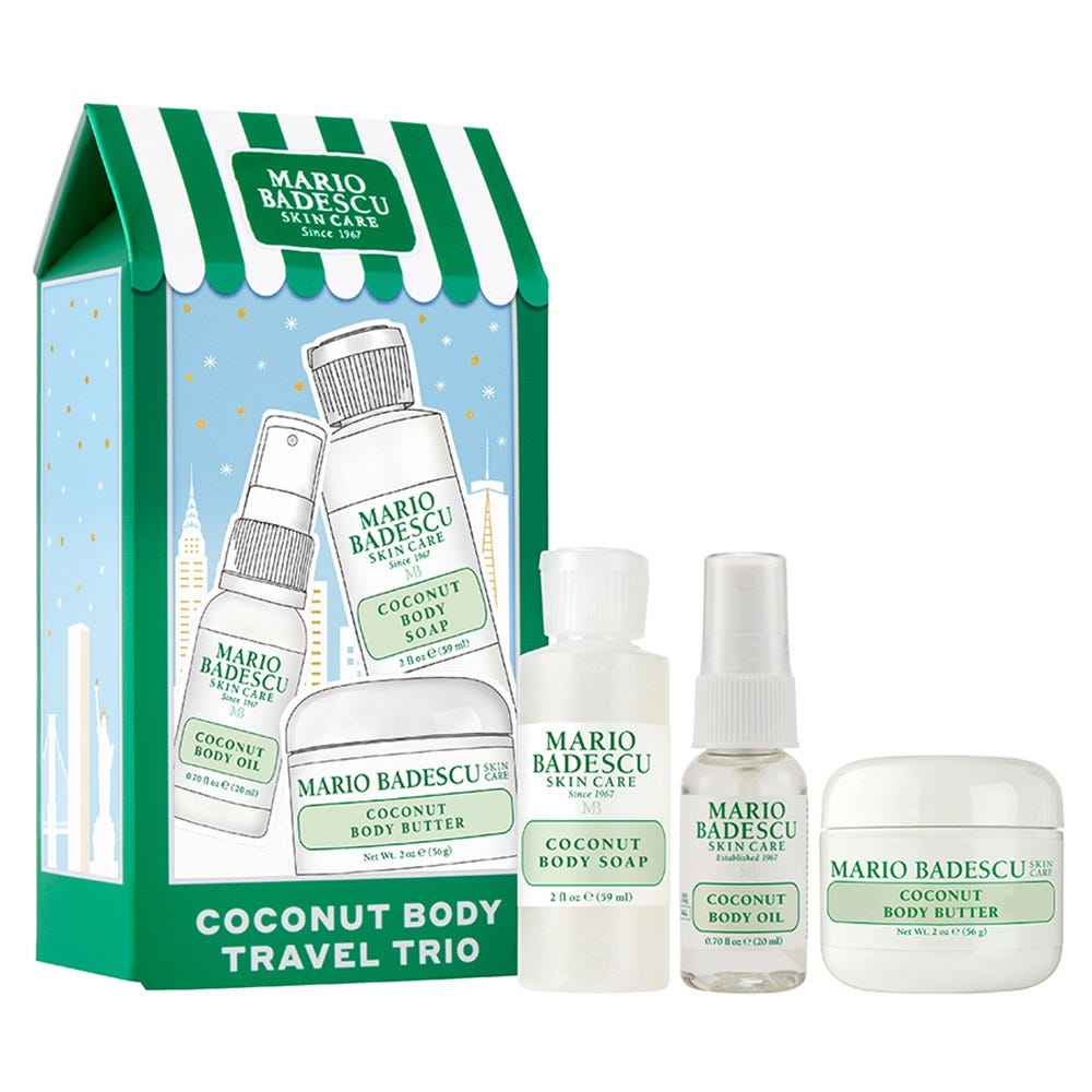 Mario Badescu Coconut Body Travel Trio