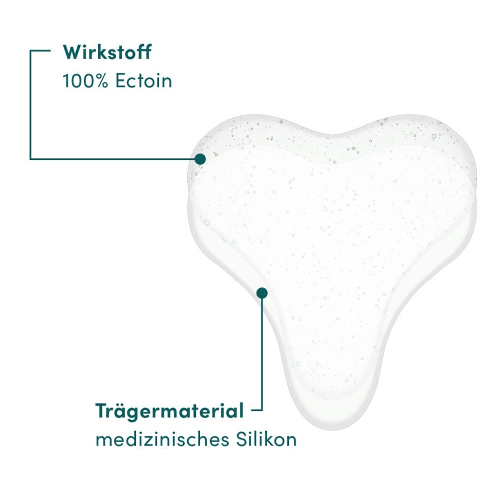 Apricot Wiederverwendbares Dekolleté Pad mit Ectoin