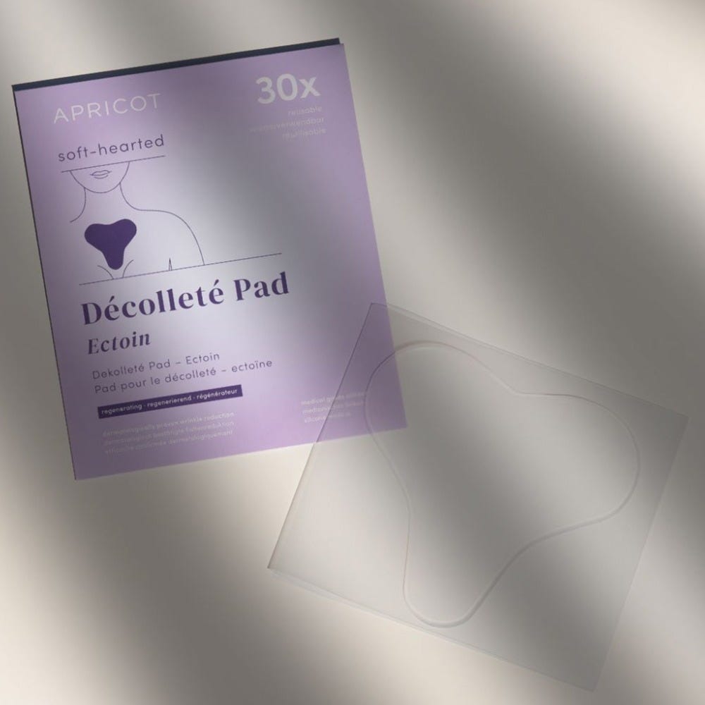 Apricot Wiederverwendbares Dekolleté Pad mit Ectoin
