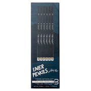 Level3 Liner Pencils Black 6er Pack
