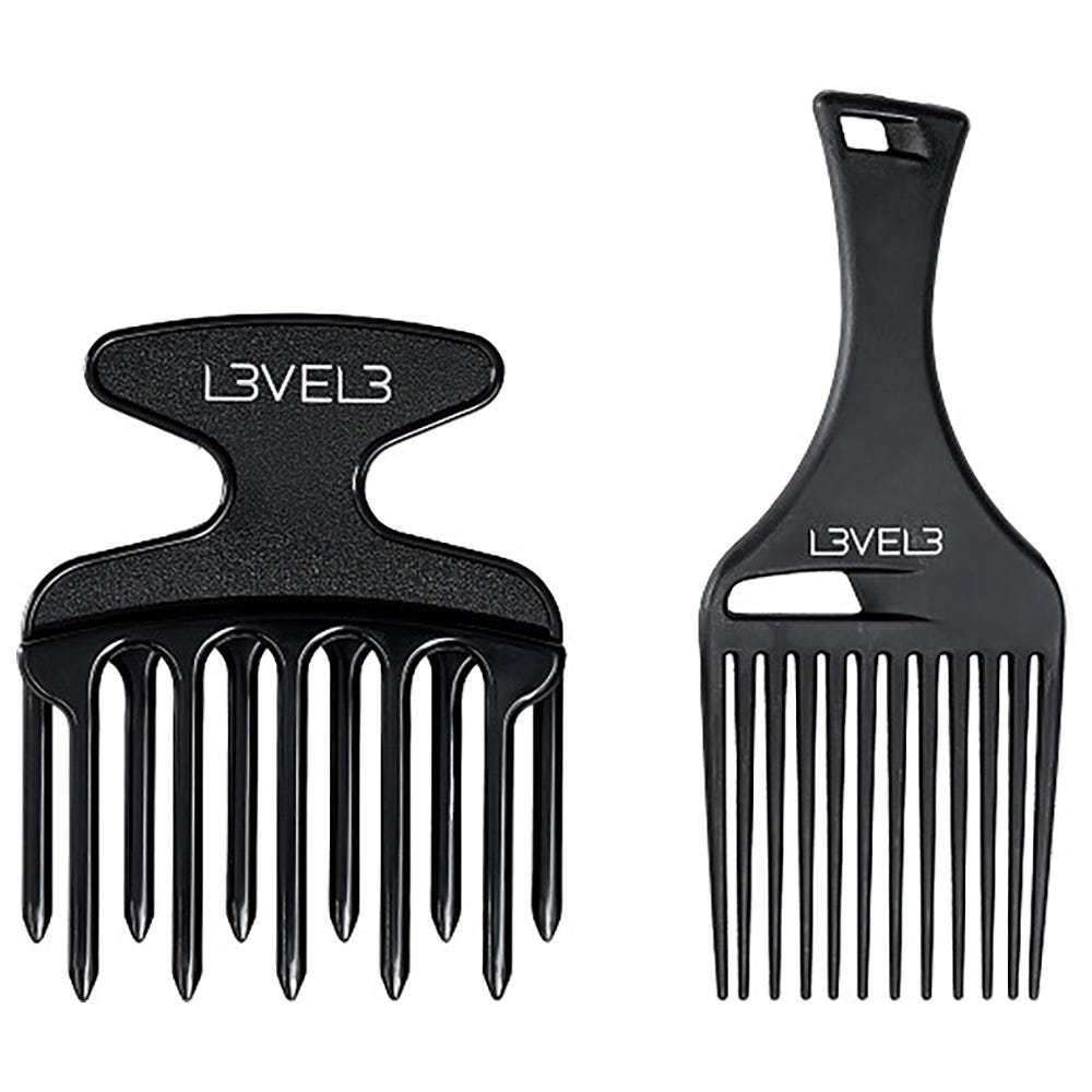 Level3 Hair Pick Comb Set 2-teiliges Kammset