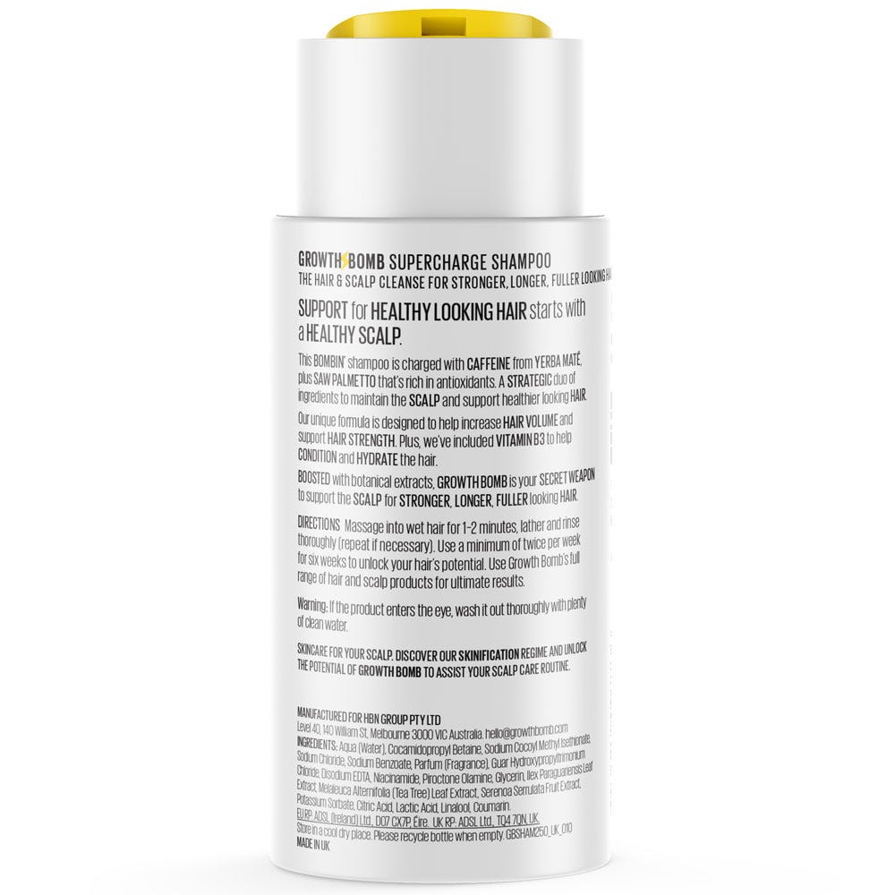Growth Bomb Hair Growth Shampoo 250 ml