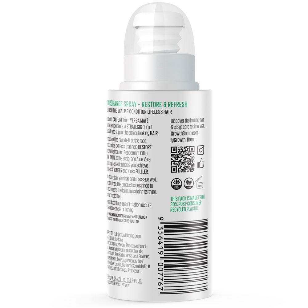 Growth Bomb Hair Growth Spray 125 ml