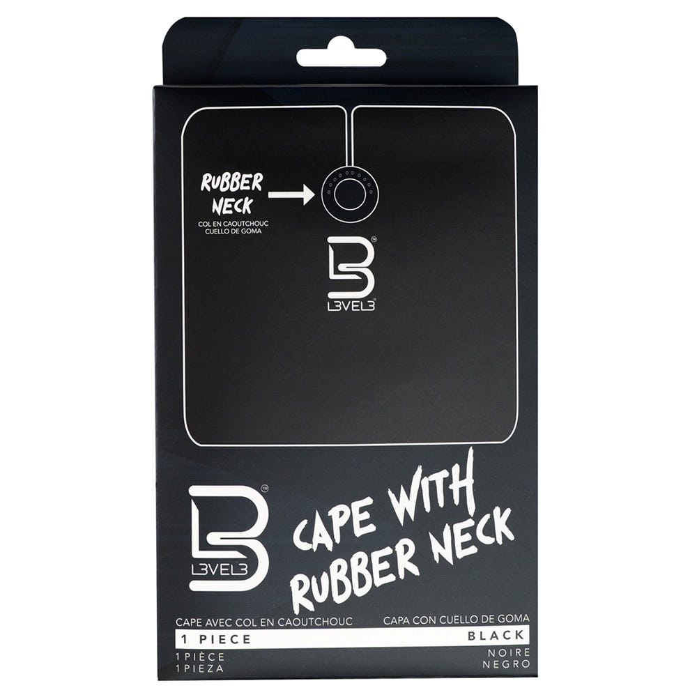 Level3 Cape with Rubber Neck Black