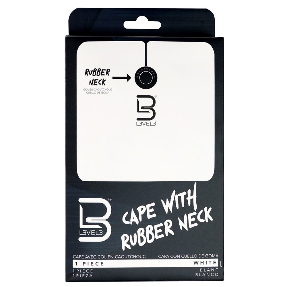 Level3 Cape with Rubber Neck White