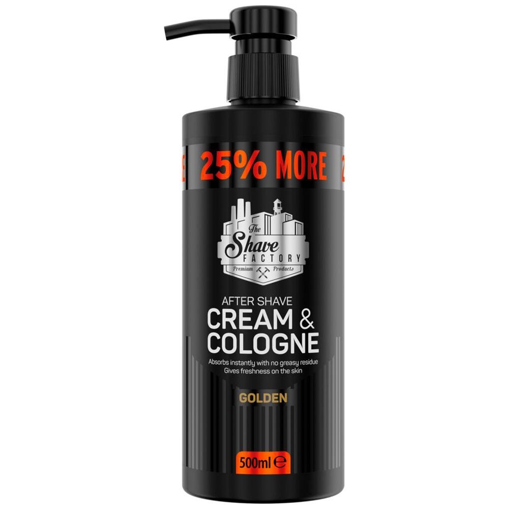 The Shave Factory Cream & Cologne 2in1 Sapphire 500 ml