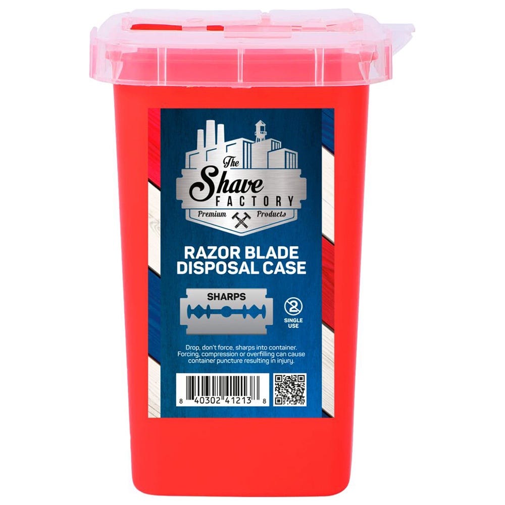 The Shave Factory Blade Disposal Case